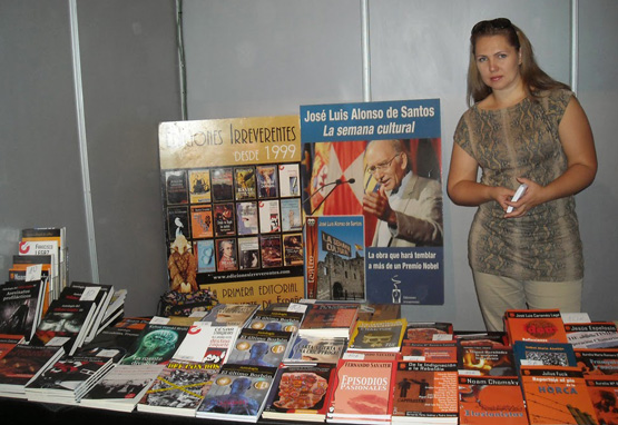 Ediciones Irreverentes participa con Stand propio en la Fiesta del PCE 2014