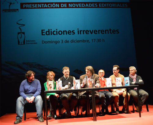 Ediciones Irreverentes participa un año más en el Salón del Libro Teatral