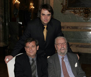 Antonio Gómez Rufo, Miguel Angel de Rus y Luis García Berlanga