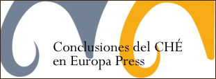 Conclusiones del CHÉ en Europa Press