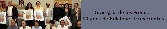 Premio 10 AÑOS DE IRREVERENTES