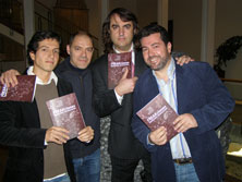Los Irreverentes Miguel Angel Oeste y Miguel Angel de Rus y Juan Bonilla, Pablo Aranda, Rodrigo Fresán y Javier Calvo convierten en cuento sus películas fantásticas favoritas